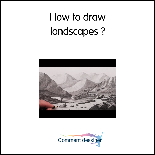 How to draw landscapes